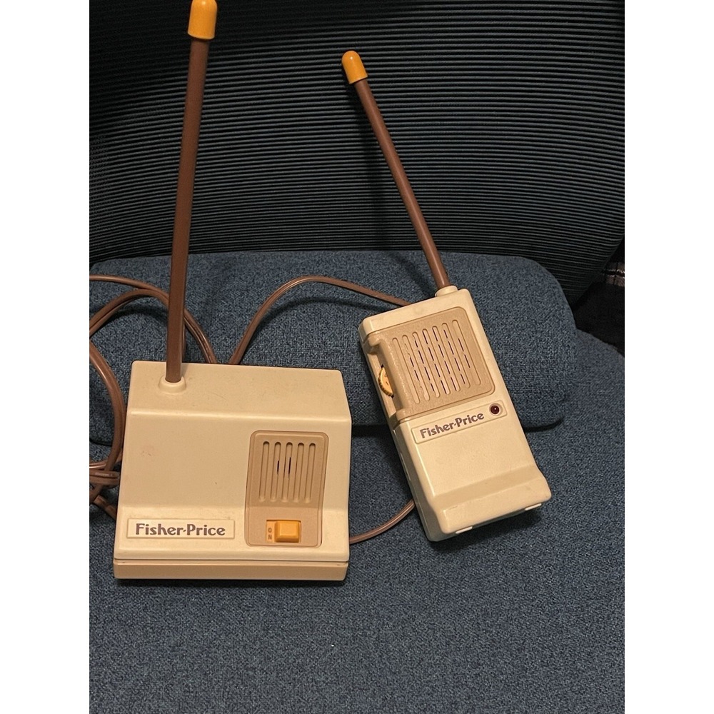 Vintage 1983 Fisher-Price Baby/Nursery Monitor‎ Model 157